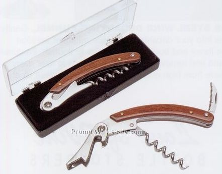 Waiter's Corkscrew With Rosewood Handle
