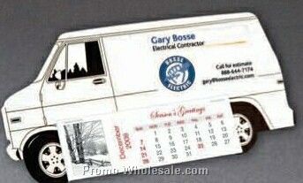 Wh-bc Van Business Card Calendar