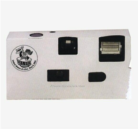 White Box Disposable Camera