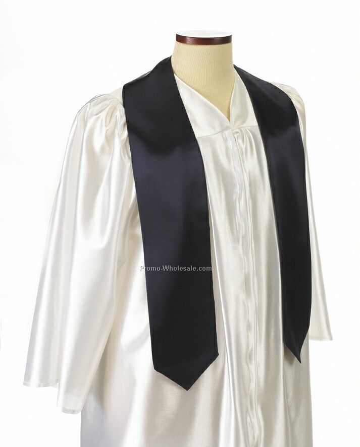 Wolfmark Navy Blue Graduation Sash