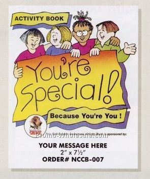 You're Special Stock Design Safety Theme Coloring Book (8-1/2"x11")