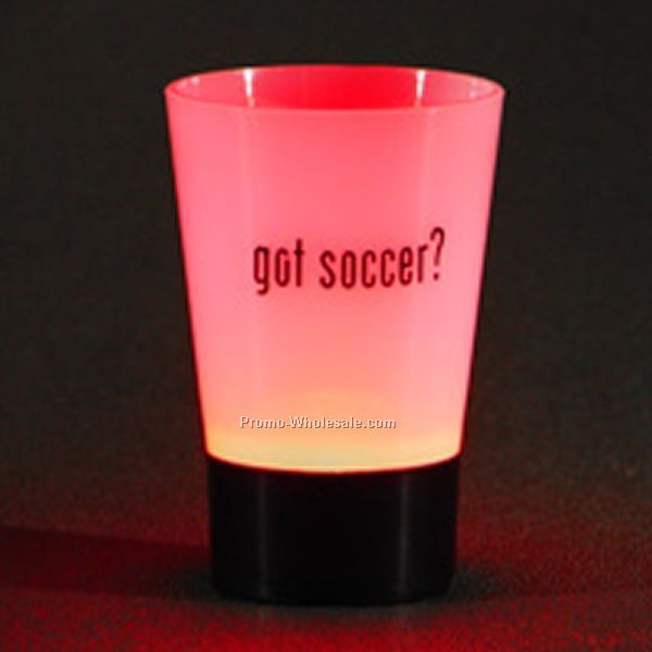 1-1/4 Oz. Color Changing Light Up Shot Glass