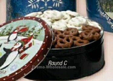 1 Lb. 8 Oz. Yogurt Pretzels Designer Gift Tin