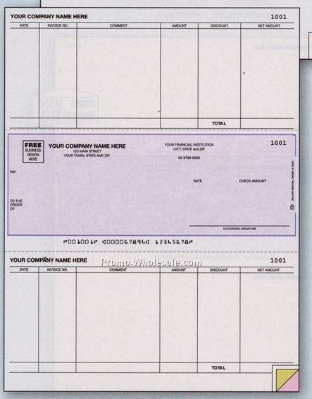 1 Part Accounts Payable Laser Check (Best Software)