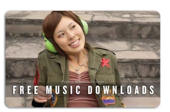 1 Songs Music Download Card