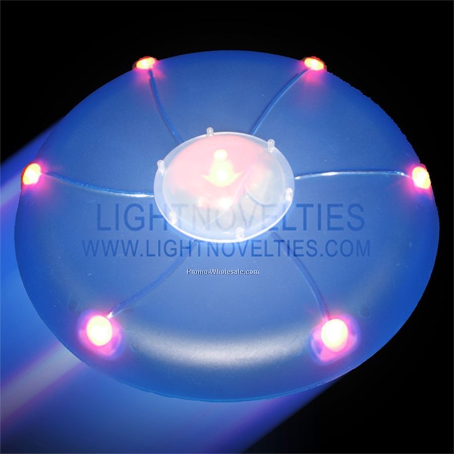 10" Light Up Flying Disc (Blue)