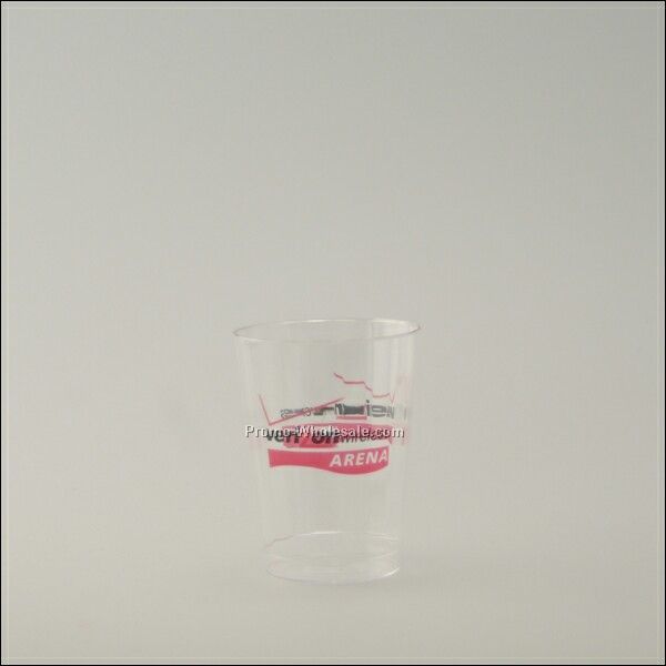 10 Oz. Clear Fluted Plastic Cup
