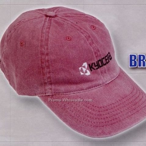 100% Cotton Pigment Dyed Cap