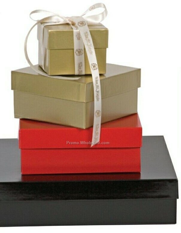 12"x12"x6" Gold Folding High Wall Box