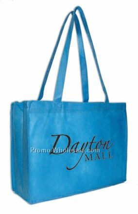 12"x16"x6" Printed Non Woven Tote Bag