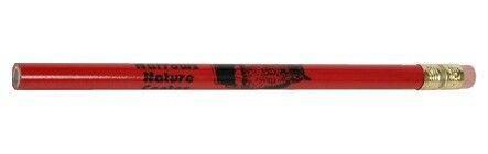 13/32" Jumbo Tipped Medium Red Pencil W/Eraser (1 Color)