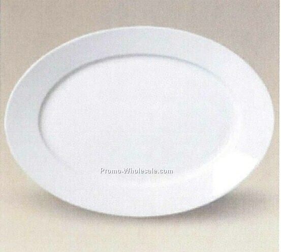 14-1/4" Rim Porcelain Platter