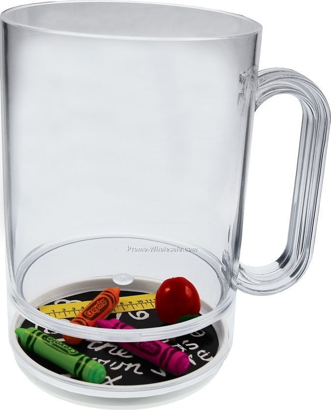 16 Oz. Teacher With Class Compartment Mug