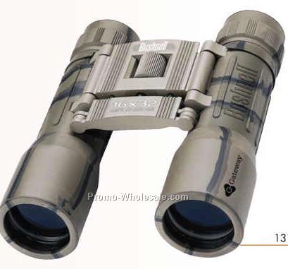 16x32 Bushnell Powerview Binocular Camouflage