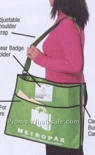 18"x5"x15"x5" Non Woven Poly Fabric Super Tote