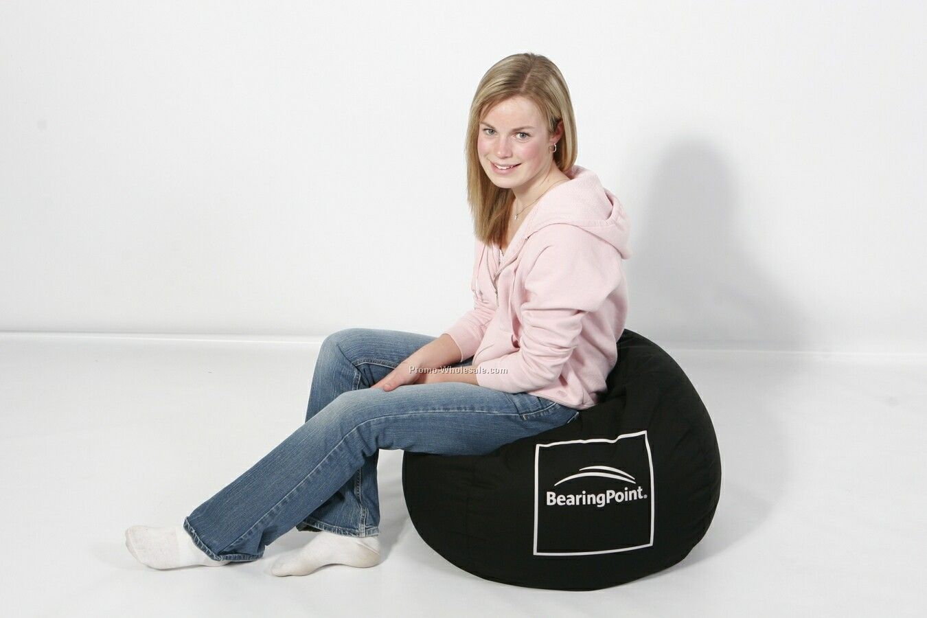 20"x20"x31" Twill Kiddie Bean Bag Chair (Embroidered)