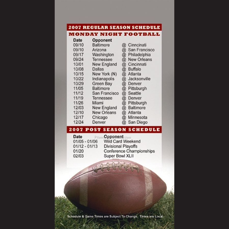 2008 Magnetic Sport Schedule