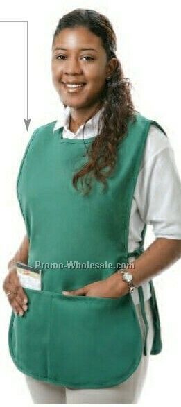 28"x20" Poplin Cobbler Apron (Hunter Green)