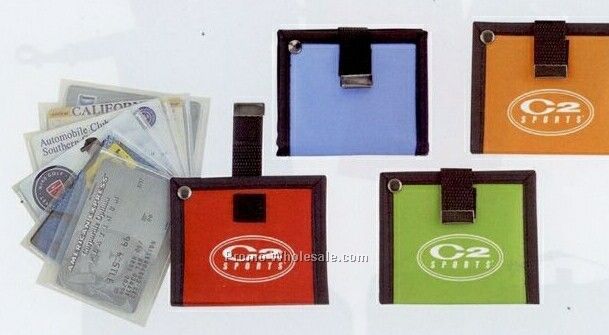 3-3/4"x3-1/8"x5/8" Credit Card/ Business Card CD Holder