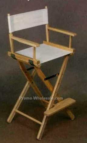 30" High Folding Bar Height Director's Chair