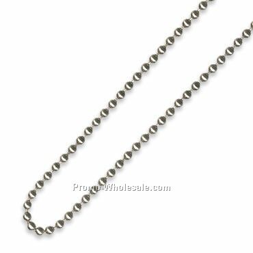 32" Nickel Plated Neck Chain