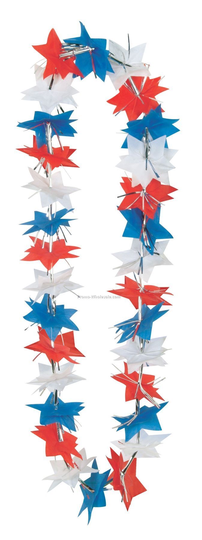 36" Patriotic Star Leis