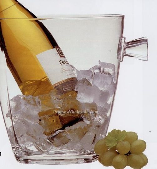 4-1/2 Qt. Jubilee Acrylic Tall Wine Bucket With Handles