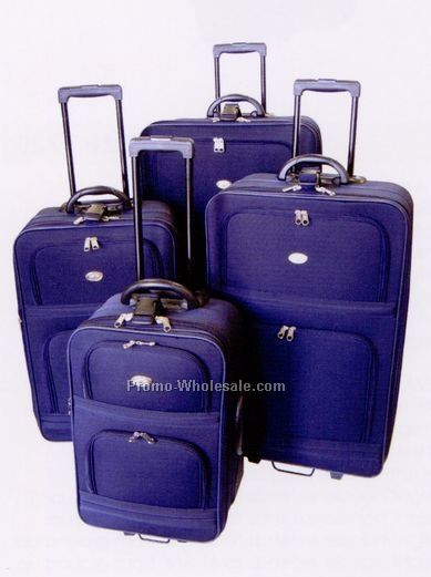 4 Piece Luggage Upright Set