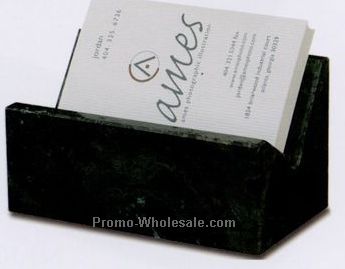 4"x2-1/4"x2-1/4" Blank Business Card Holder