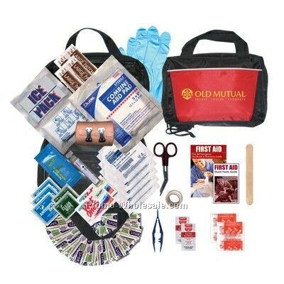 400 Denier Nylon First Aid Kit 9"x7"