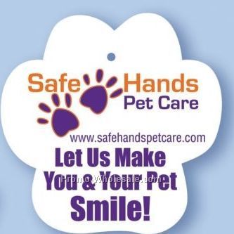 5"x5" Paw Window Sign