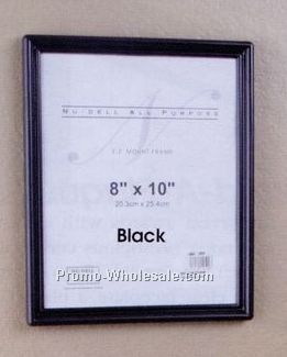 5"x7" Ez Mount Document Frames/ W Glass Face (Black)