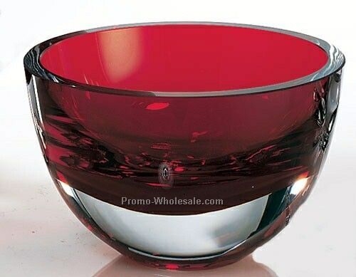 6" Deep Red Penelope Bowl