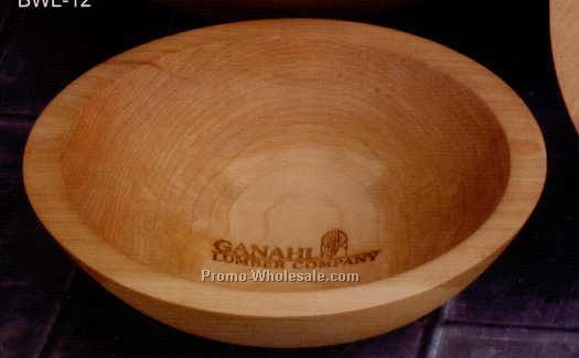 7" Diameter Wood Bowl (One Piece)