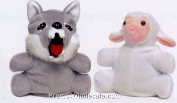 7" Reversible Wolf / Sheep Puppet