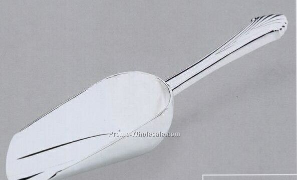 8-1/2" Ice Scoop W/ Scalloped Handle