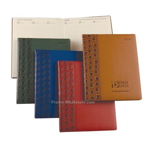 8-1/4"x10-1/4" Red Deco Large Desk Planner