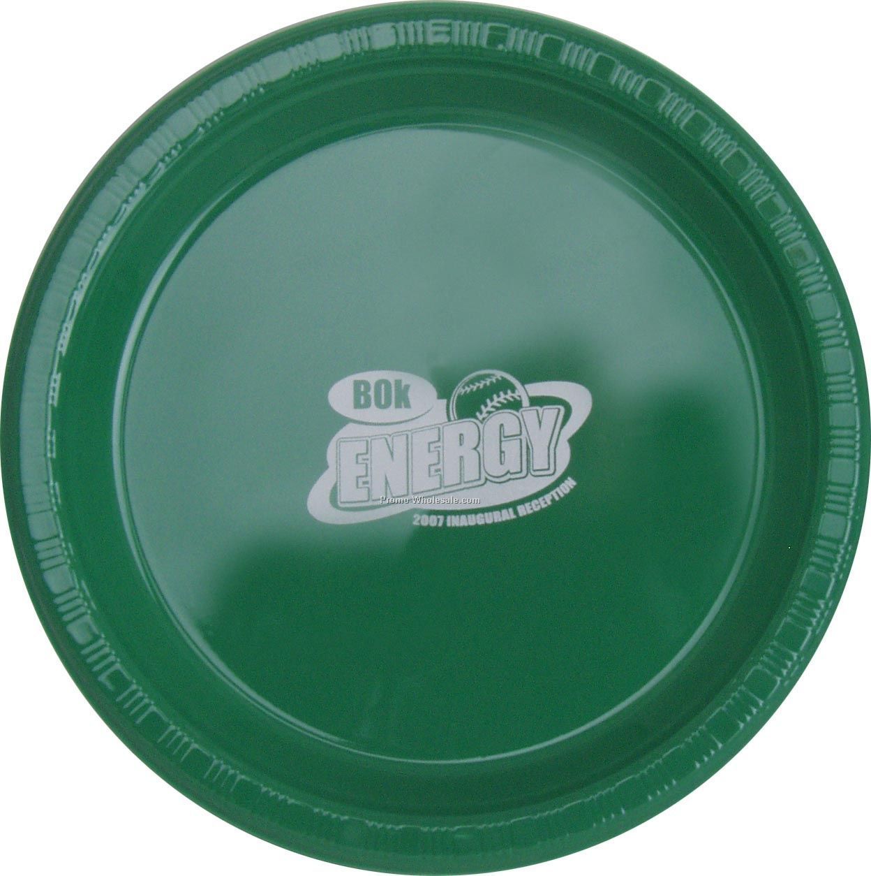 9" Emerald Green Colorware Paper Plate