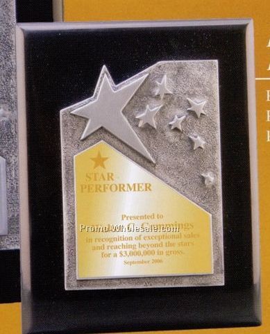 9"x7" Rising Star Plaque