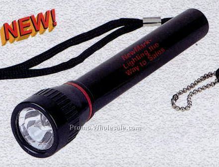 AA Flashlight With Batteries (6"x1-1/4"x1-1/4")