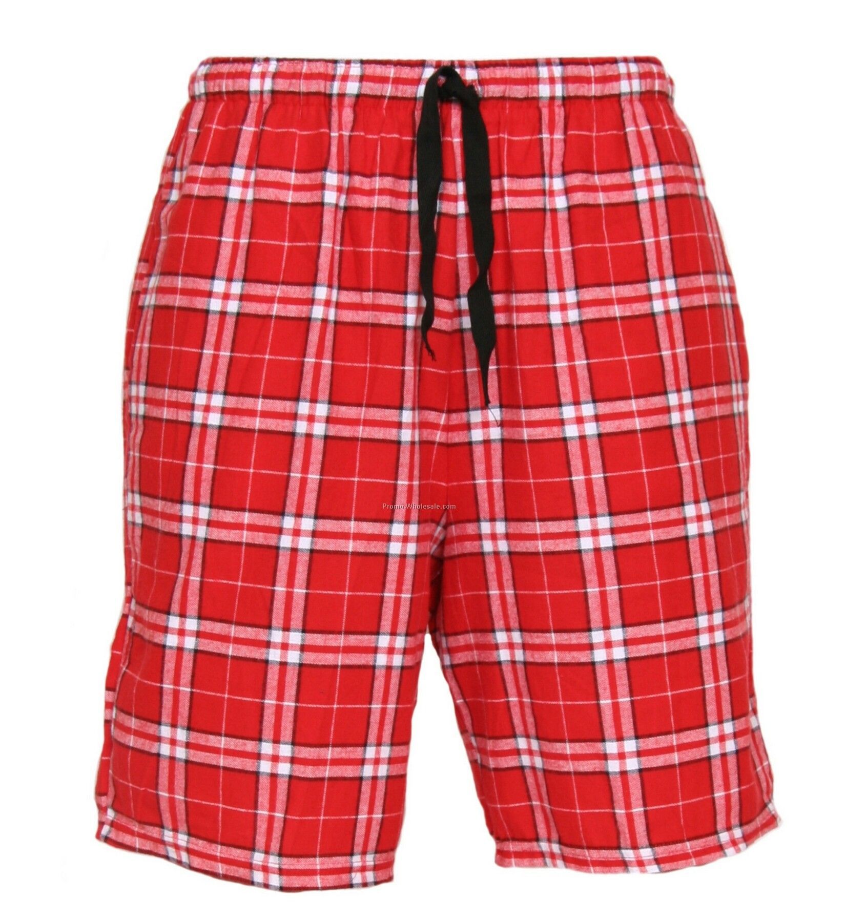 Adults' Red Flannel Dorm Shorts (2xl)