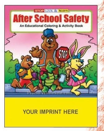 After School Safety Coloring Book