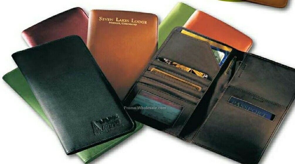 Airline Ticket / Passport Case (Venetian Leather)