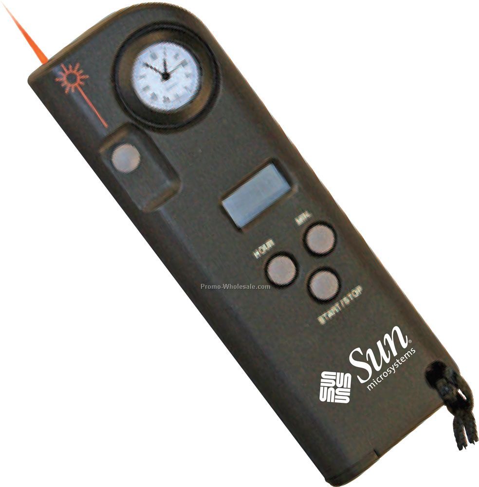 Alpec Deluxe Laser Pointer With Clock