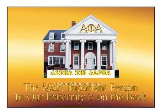 Alpha Phi Alpha Fraternity House Photo Hand Mirror (3-1/8"x2-1/8")