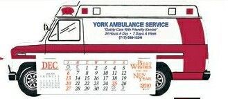 Ambulance Standard Truck Calendar (Early Order)