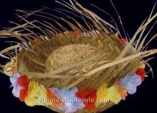 Beachcomber Hat W/ Flower Band