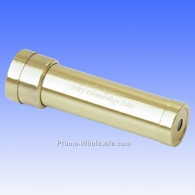 Brass Kaleidoscope W/ Rotating Chamber (Engraved)