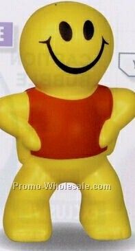 Captain Smiley Squeeze Toy