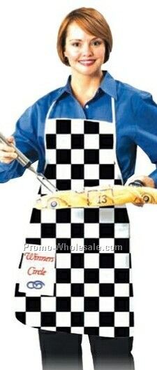 Checker Flag Apron (Printed)